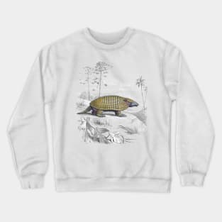 Armadillo (Victorian Painting) Crewneck Sweatshirt